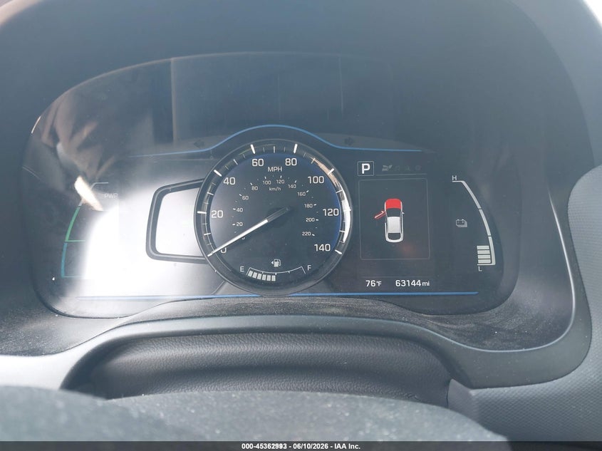 2018 HYUNDAI IONIQ HYBRID BLUE — Фото 7