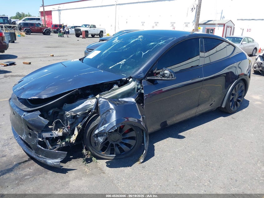 2024 TESLA MODEL Y auction photo 2