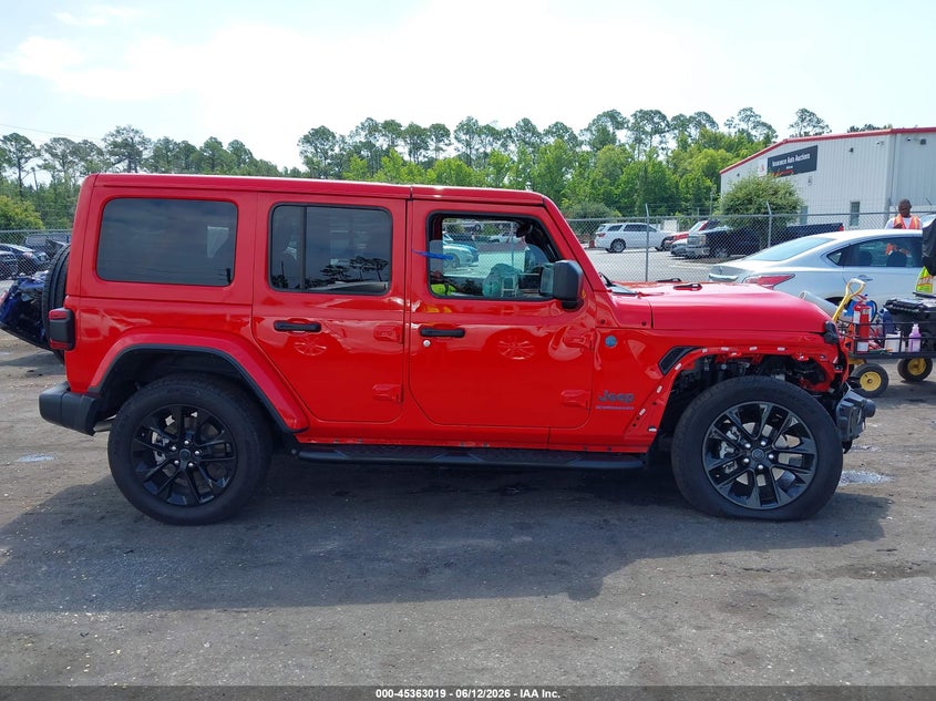 2025 Jeep Wrangler 4Xe Sahara 4Xe VIN: 1C4RJXP64SW599332 Lot: 45363019