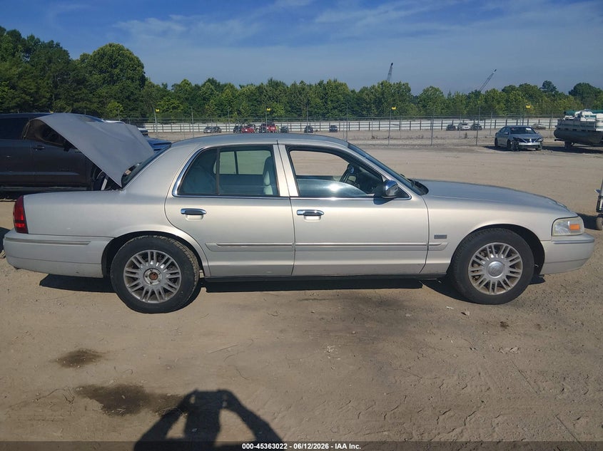2008 Mercury Grand Marquis Ls VIN: 2MEHM75V98X641261 Lot: 45363022