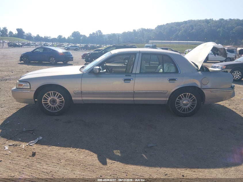 2008 Mercury Grand Marquis Ls VIN: 2MEHM75V98X641261 Lot: 45363022