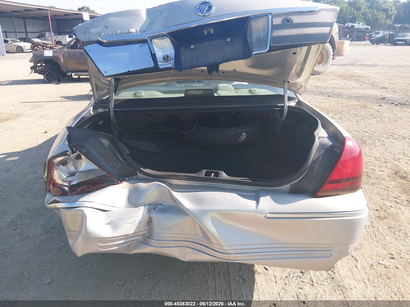 2008 Mercury Grand Marquis Ls VIN: 2MEHM75V98X641261 Lot: 45363022