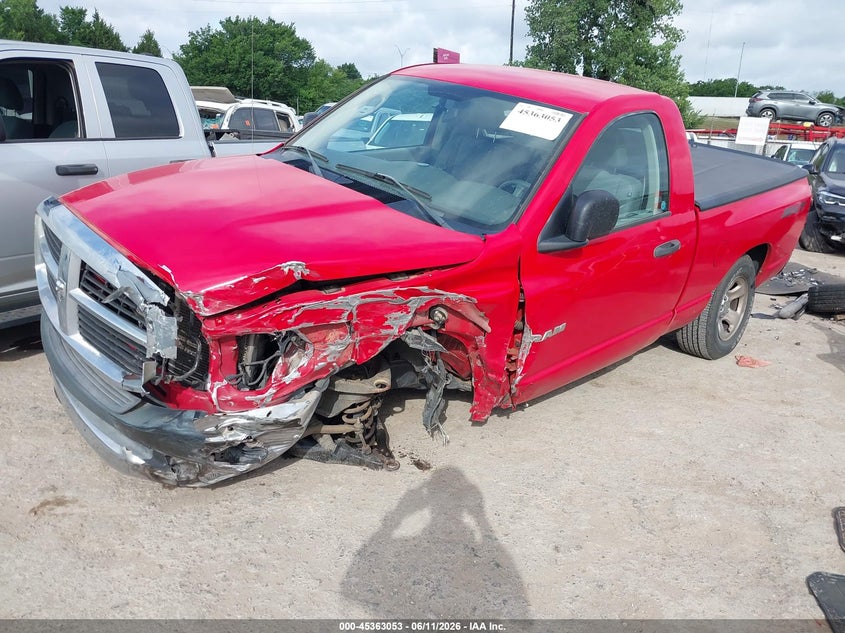 DODGE RAM 1500 2008 VIN 1D7HA16K78J147569
