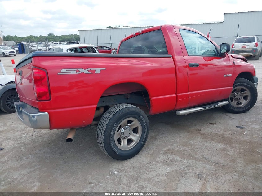 DODGE RAM 1500 2008 VIN 1D7HA16K78J147569