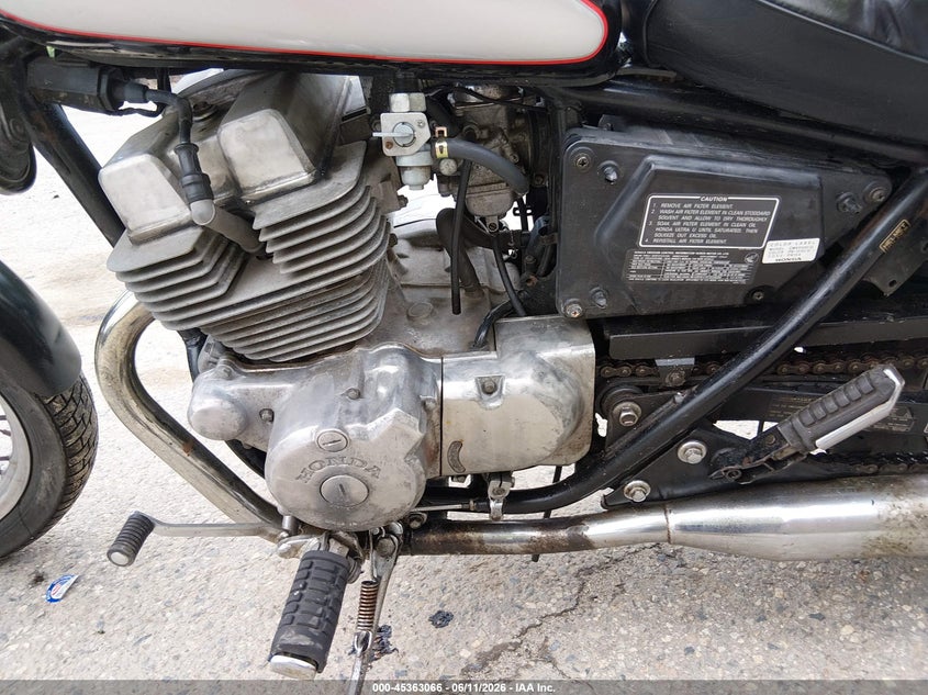 1986 Honda Cmx250 C VIN: JH2MC130XGK101398 Lot: 45363066