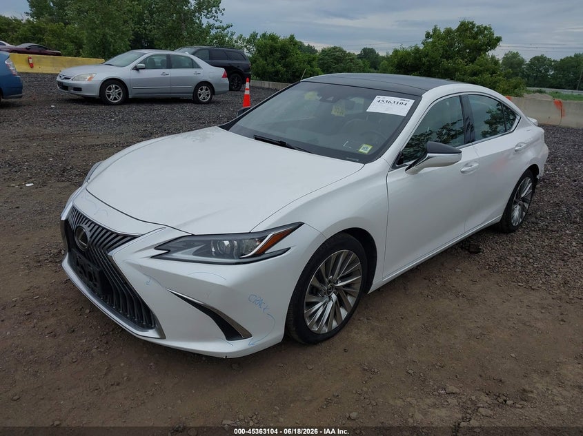 Vin: 58aez1b11lu074665, lot: 45861065, lexus es 350 luxury 20202