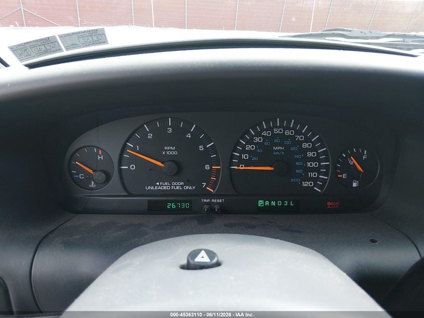 2000 Plymouth Grand Voyager Se VIN: 2P4GP44R7YR591838 Lot: 45363110