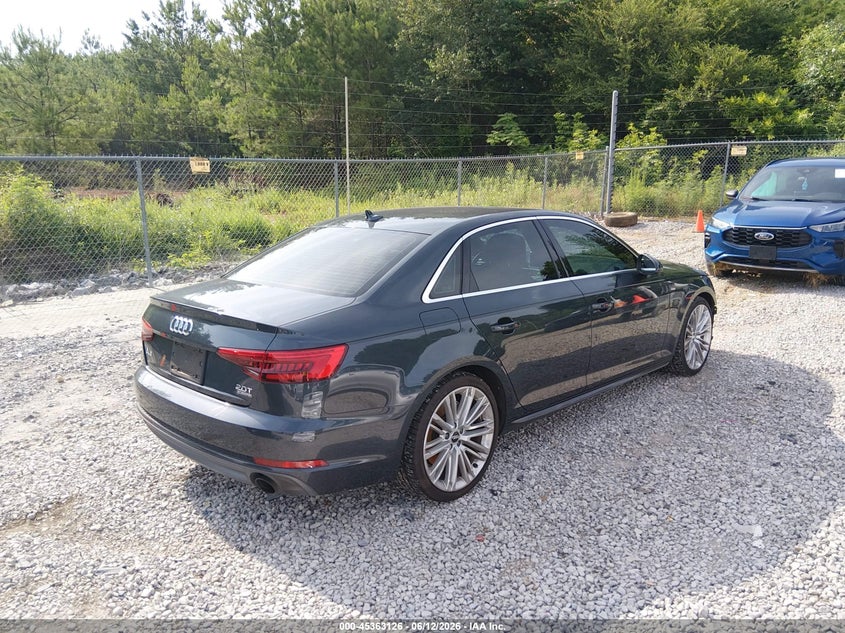 2017 AUDI A4 auction photo 4