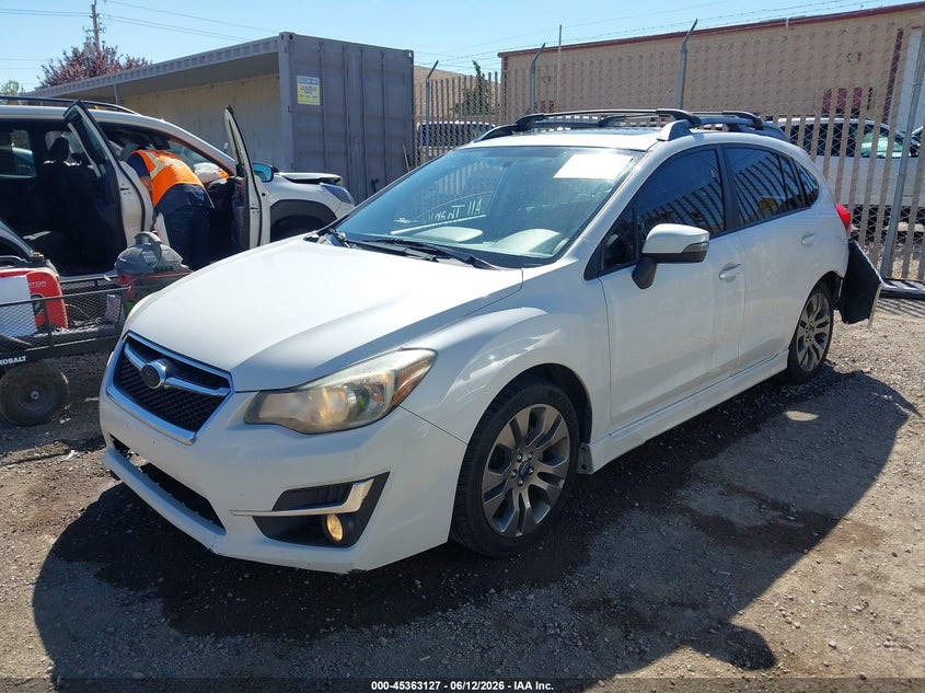 Vin: jf1gpaz67fh324635, lot: 45861088, subaru impreza 2.0i sport limited 20152