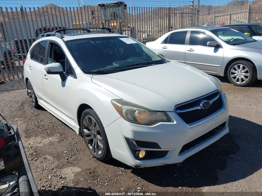 2015 SUBARU IMPREZA auction photo 1
