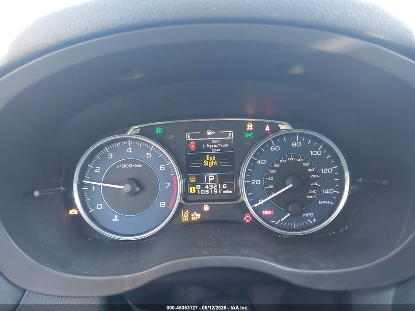 2015 SUBARU IMPREZA auction photo 7