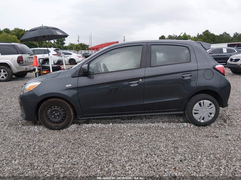 2024 Mitsubishi Mirage Es/Le VIN: ML32AUHJ8RH021626 Lot: 45363194
