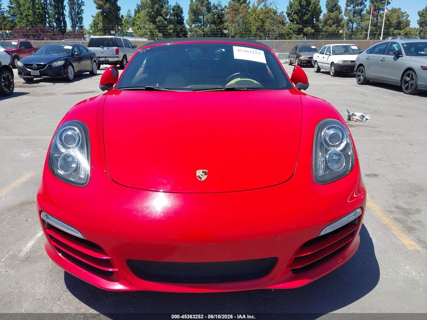 2013 Porsche Boxster VIN: WP0CA2A85DS113334 Lot: 45363252