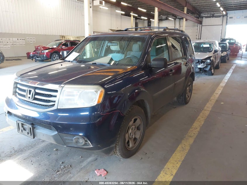 2015 HONDA PILOT auction photo 2