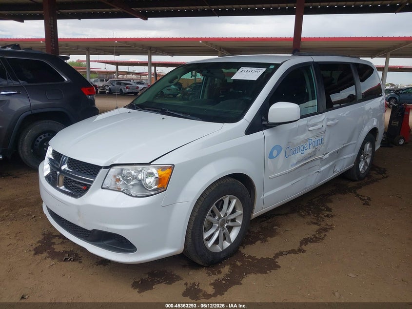 Vin: 2c4rdgcg2gr378057, lot: 45861254, dodge grand caravan sxt 20162