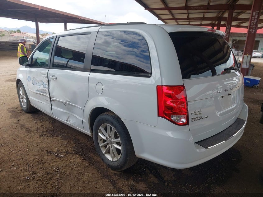 Vin: 2c4rdgcg2gr378057, lot: 45861254, dodge grand caravan sxt 20163