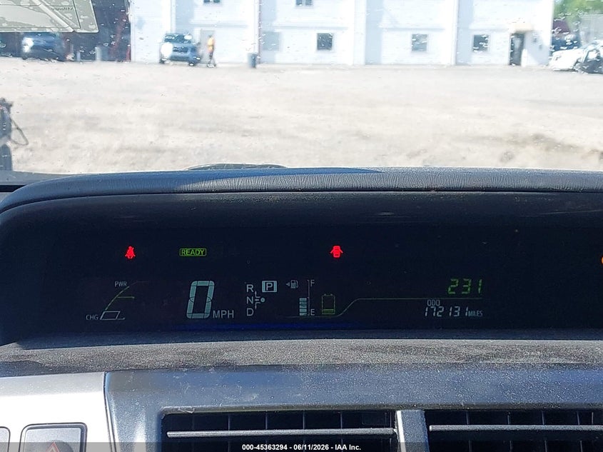 2012 TOYOTA PRIUS V (+) WAGON 1.8L I-4 DOHC, VVT, 98HP