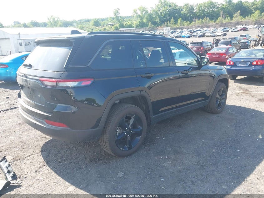 Vin: 1c4rjhbr0tc210311, lot: 45861279, jeep grand cherokee limited 4x4 20264