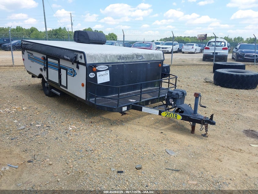 2018 JAYCO CAMPER auction photo 1