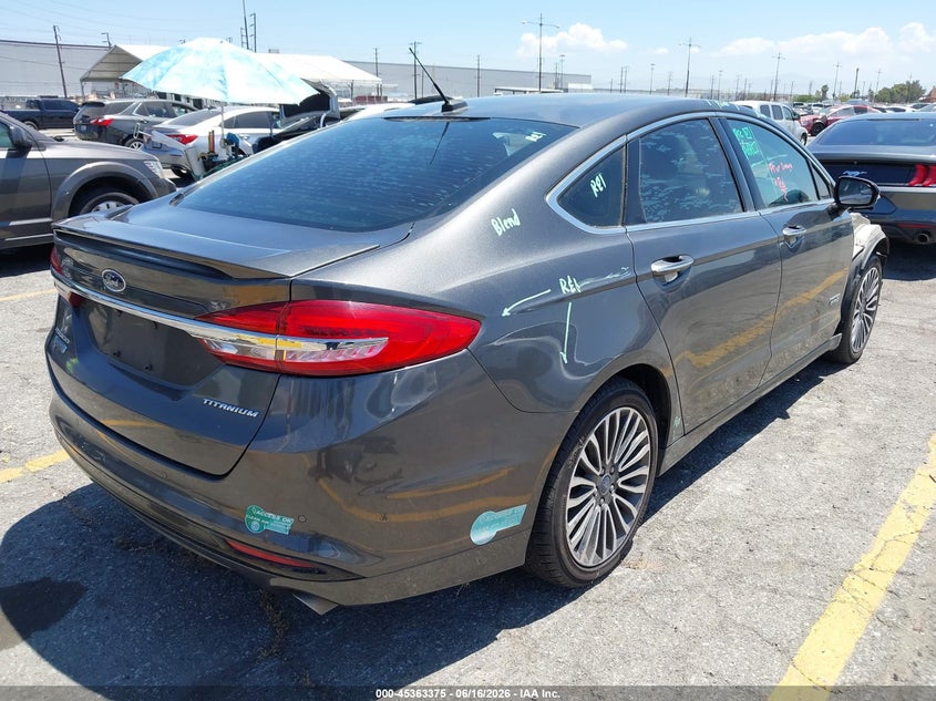 2017 FORD FUSION SEDAN 2.0L I-4 DOHC, VVT, 141HP