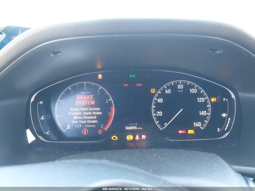 2020 HONDA ACCORD auction photo 7