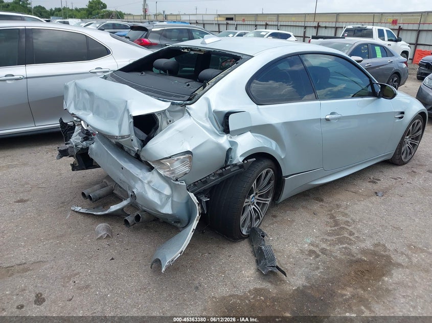 2009 BMW M3 COUPE 4.0L V-8 DOHC, VVT, 414HP