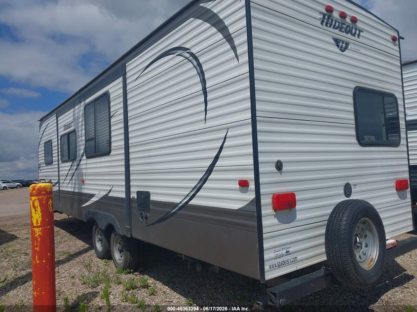 2015 KEYSTONE RV HIDEOUT LUXURY 27DBS TRAVEL TRAILER auction photo 3