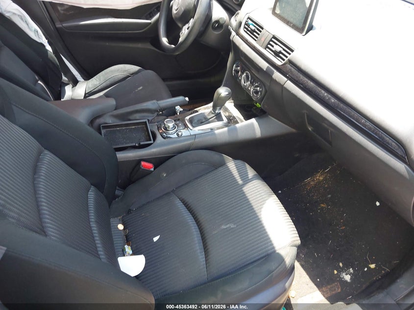 2016 MAZDA 3 SEDAN 2.0L I-4 DI, DOHC, VVT, 155HP