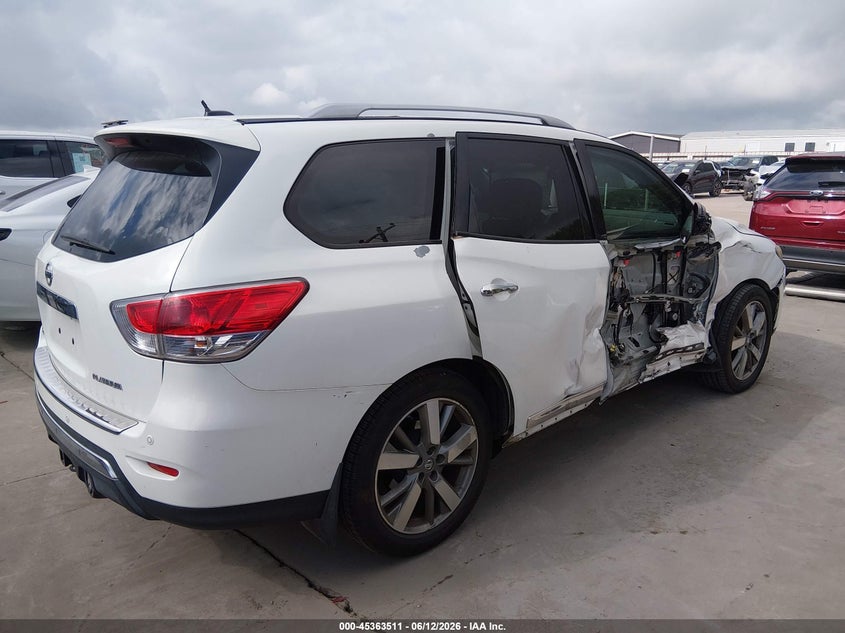 2014 Nissan Pathfinder Platinum VIN: 5N1AR2MN7EC699334 Lot: 45363511