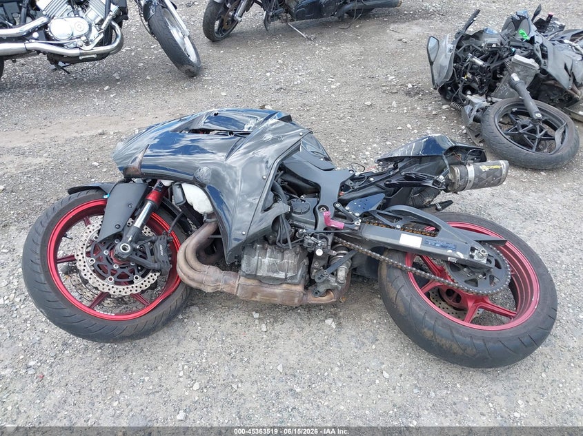2008 Kawasaki Zx600 P VIN: JKAZX4P128A037656 Lot: 45363519