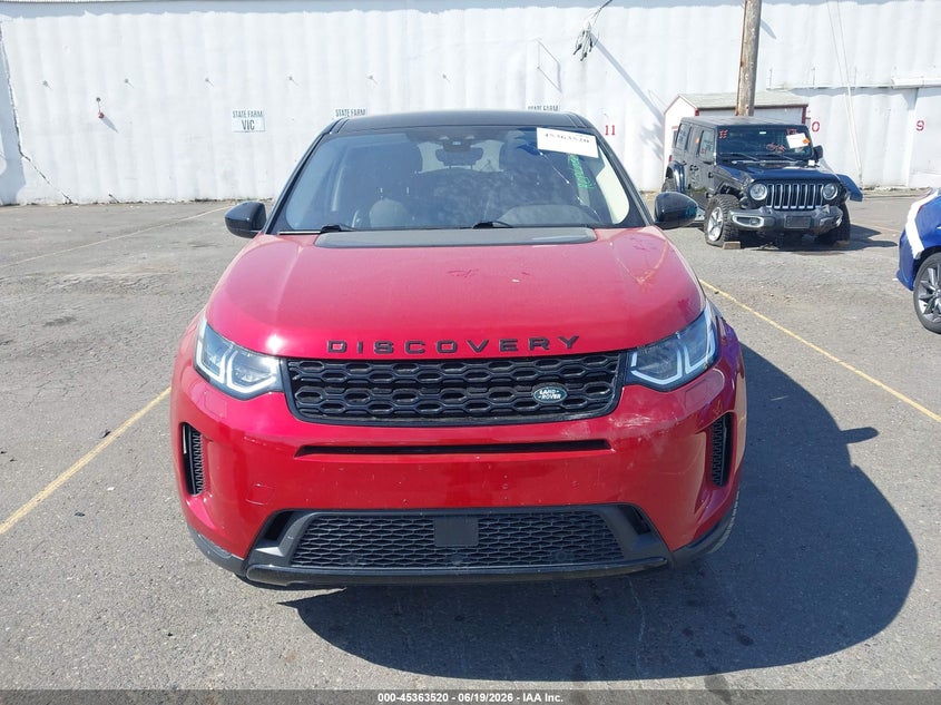 2020 Land Rover Discovery Sport S VIN: SALCJ2FX5LH865989 Lot: 45363520