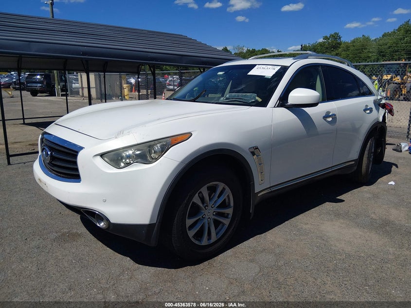 Vin: jn8as1mw0cm154129, lot: 45861539, infiniti fx35 20122