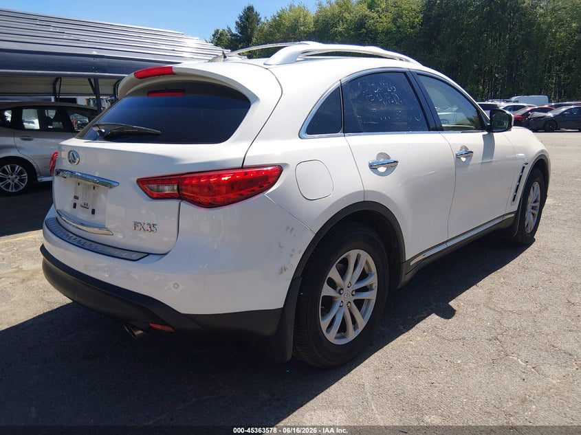 Vin: jn8as1mw0cm154129, lot: 45861539, infiniti fx35 20124