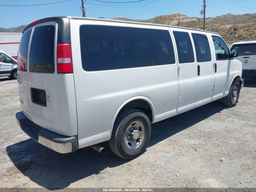 Vin: 1gazgpff8h1305512, lot: 45861551, chevrolet express 3500 lt 20174