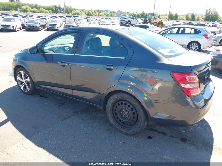 Vin: 1g1jf5sb4h4108262, lot: 45861570, chevrolet sonic premier auto 20173