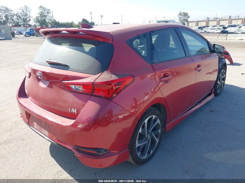 Vin: jtnkarjexjj562239, lot: 45861580, toyota corolla im 20184