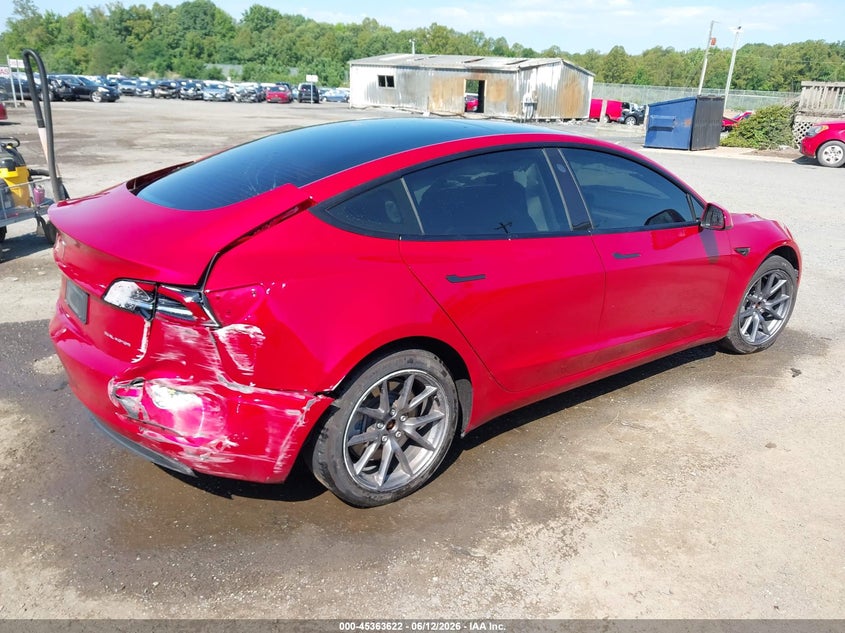 TESLA MODEL 3 2022 VIN 5YJ3E1EB0NF232038