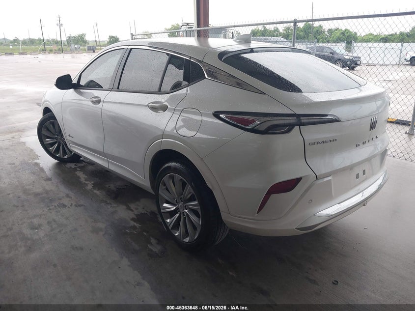 Vin: kl47lcep8sb157788, lot: 45861609, buick envista avenir fwd 20253