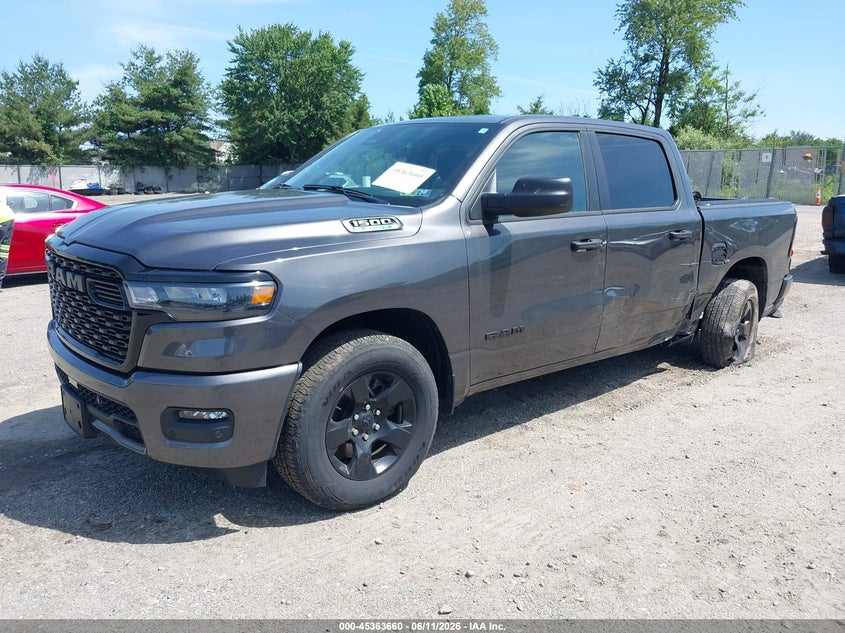 Vin: 1c6rrfggxsn678562, lot: 45861621, ram 1500 tradesman  4x4 5'7 box 20252