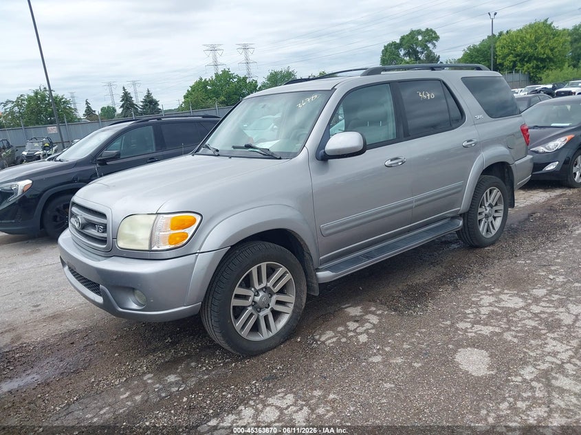2004 Toyota Sequoia Sr5 V8 5TDBT44A94S207581 photo 1