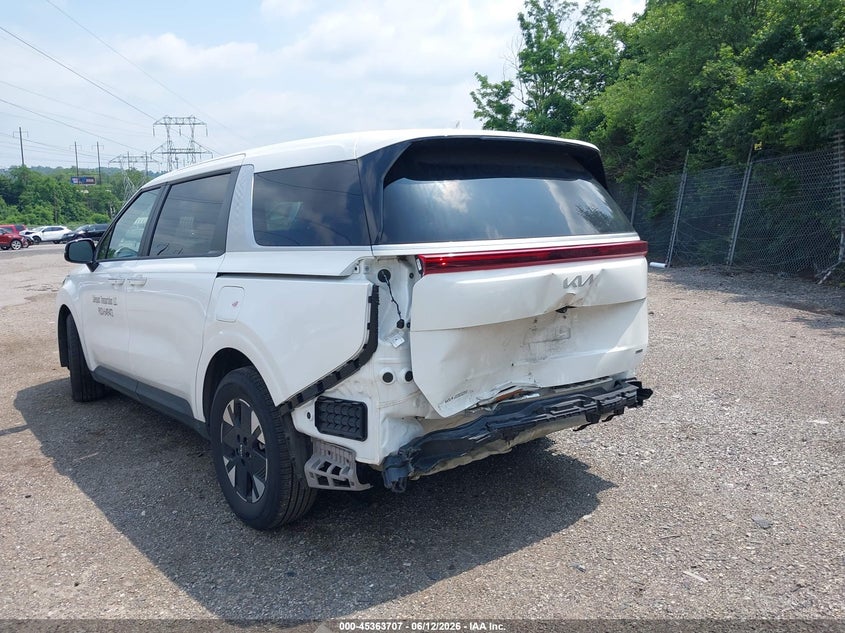 Vin: kndnb5ka3s6058932, lot: 45861668, kia carnival mpv hybrid lxs 20253