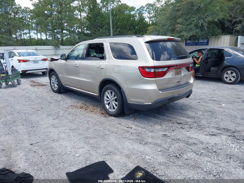 Vin: 1c4rdhag6ec291549, lot: 45861671, dodge durango sxt 20143
