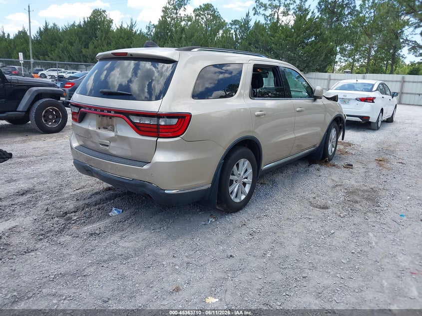 Vin: 1c4rdhag6ec291549, lot: 45861671, dodge durango sxt 20144