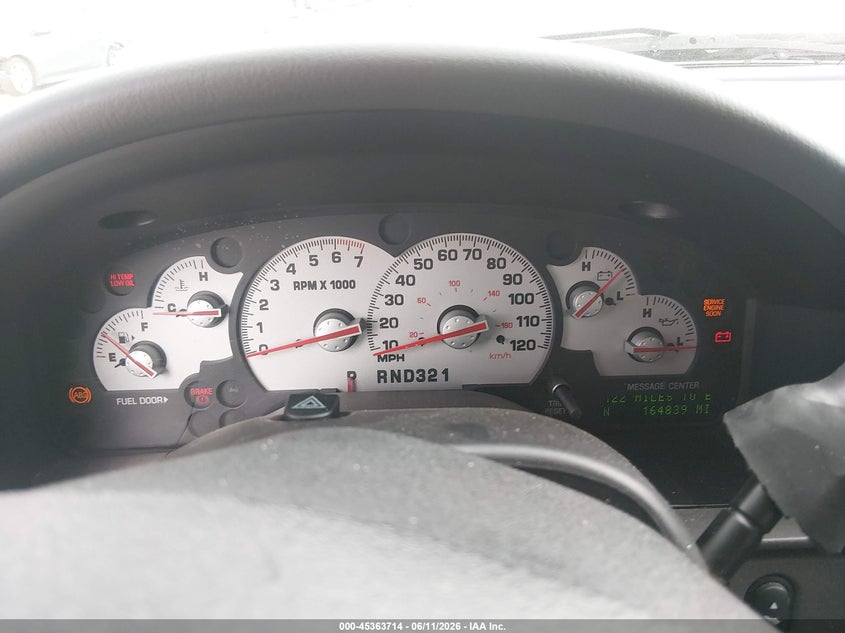 2003 MERCURY MOUNTAINEER SPORT UTILITY VEHICLE 4.0L V-6 210HP