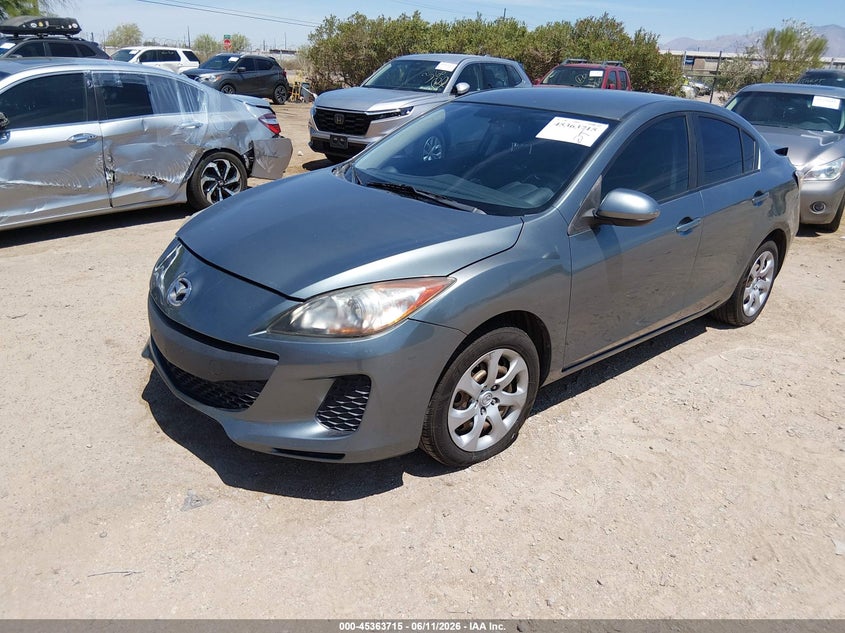 Vin: jm1bl1uf5c1536123, lot: 45861677, mazda mazda3 i sport 20122