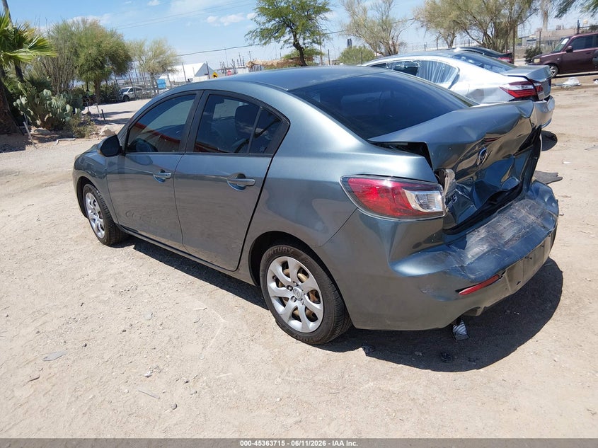 Vin: jm1bl1uf5c1536123, lot: 45861677, mazda mazda3 i sport 20123