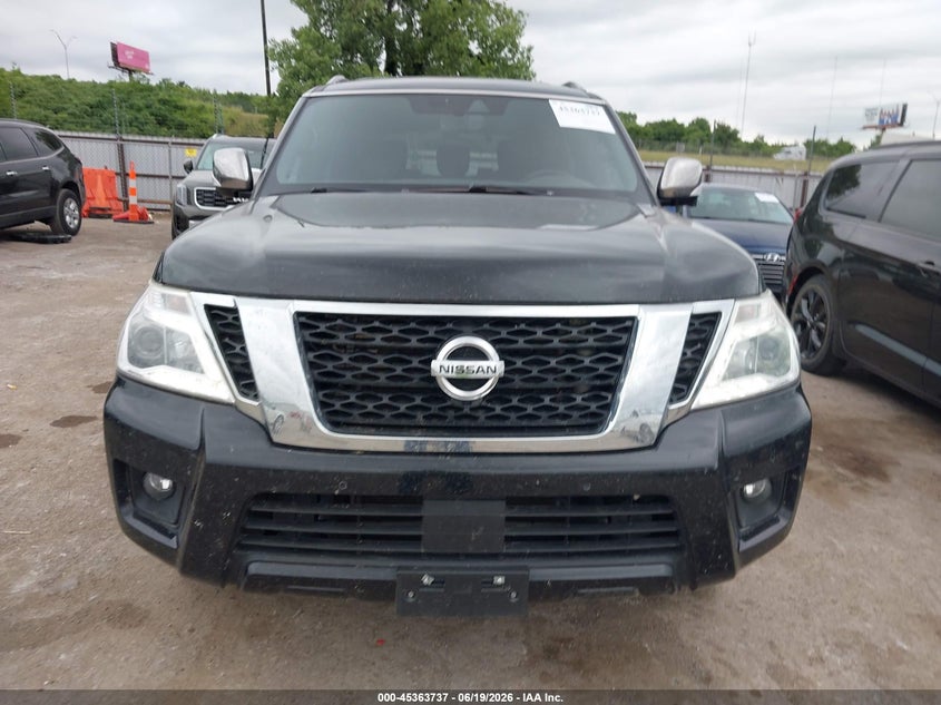 2018 Nissan Armada Platinum VIN: JN8AY2NC4J9556390 Lot: 45363737