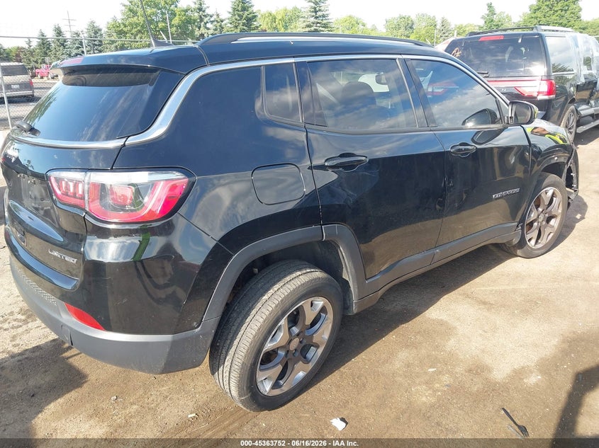 Vin: 3c4njdcb3lt100401, lot: 45861713, jeep compass limited 4x4 20204