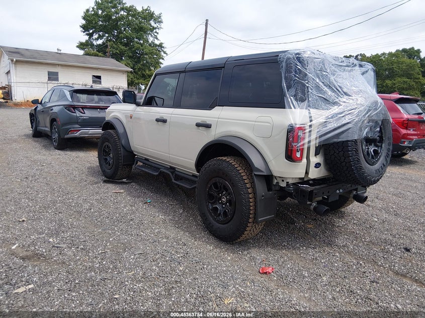 Vin: 1fmee9bp2slb20577, lot: 45861715, ford bronco badlands 20253