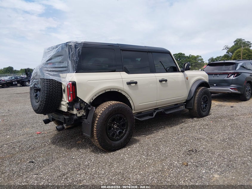 Vin: 1fmee9bp2slb20577, lot: 45861715, ford bronco badlands 20254